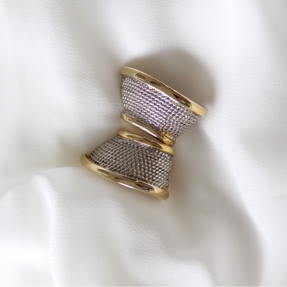 Vintage Silver & Gold Earrings